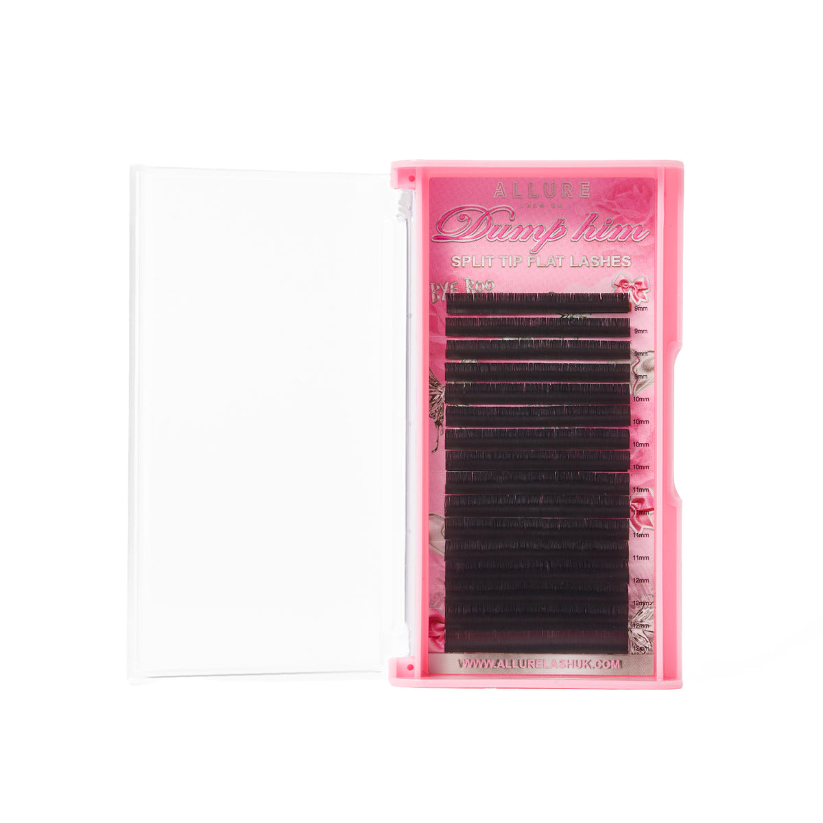 Split Lashes Flat Lashes - Split Tips - Classic – Allure Lash UK